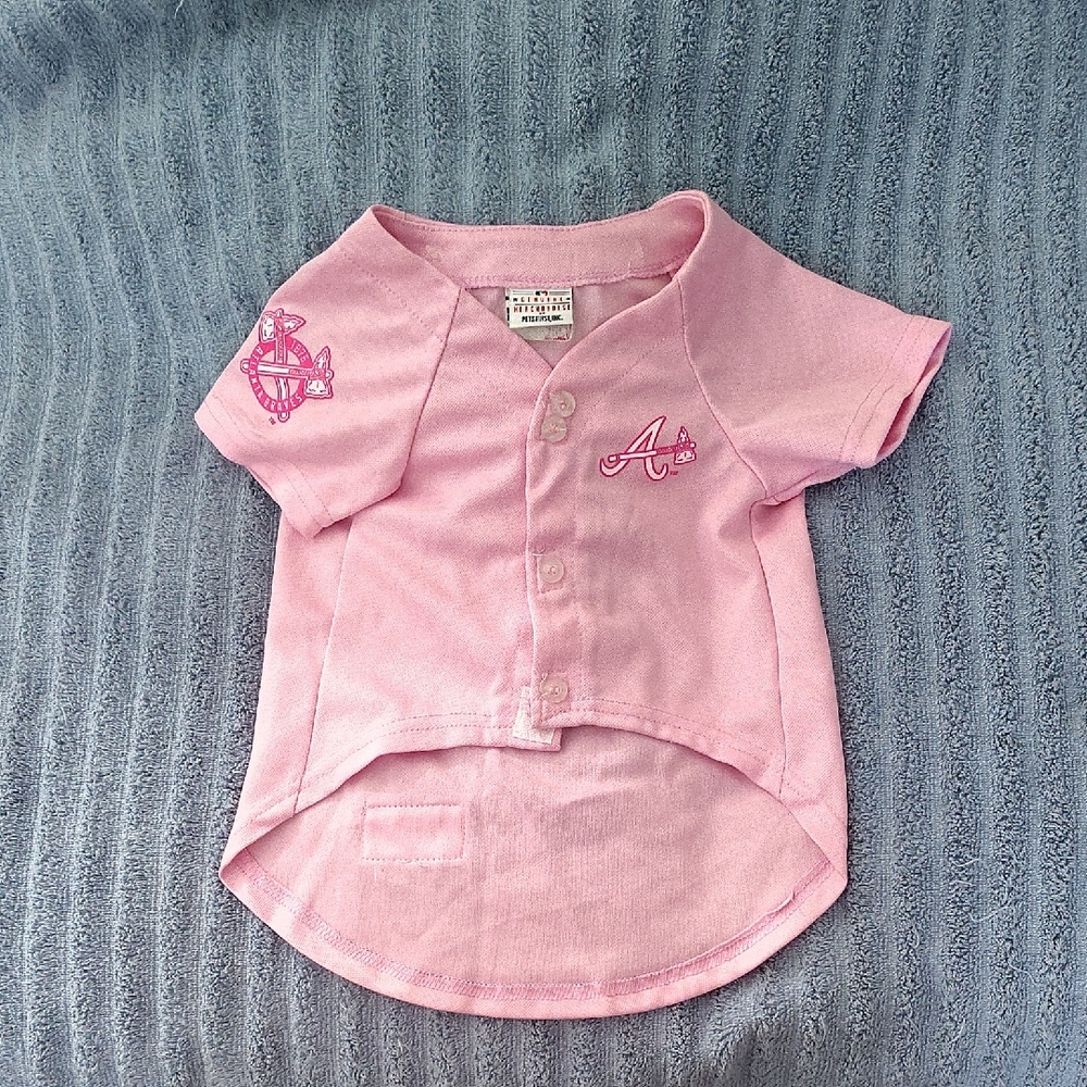 Pets First Pink Button Down Kids Shirt